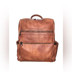 AGLOD Women's Backpack PU Leather Adjustable Straps for Work, Travel or School